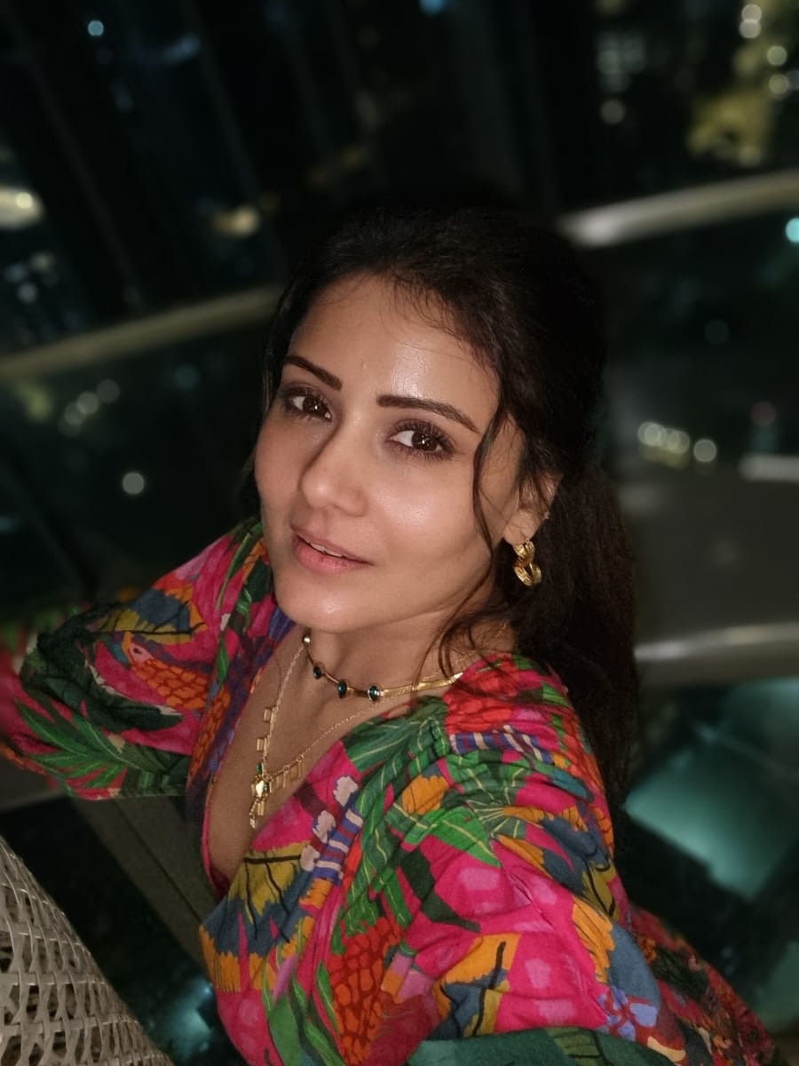 Archana Gupta showcasing vibrant elegance with confident charm