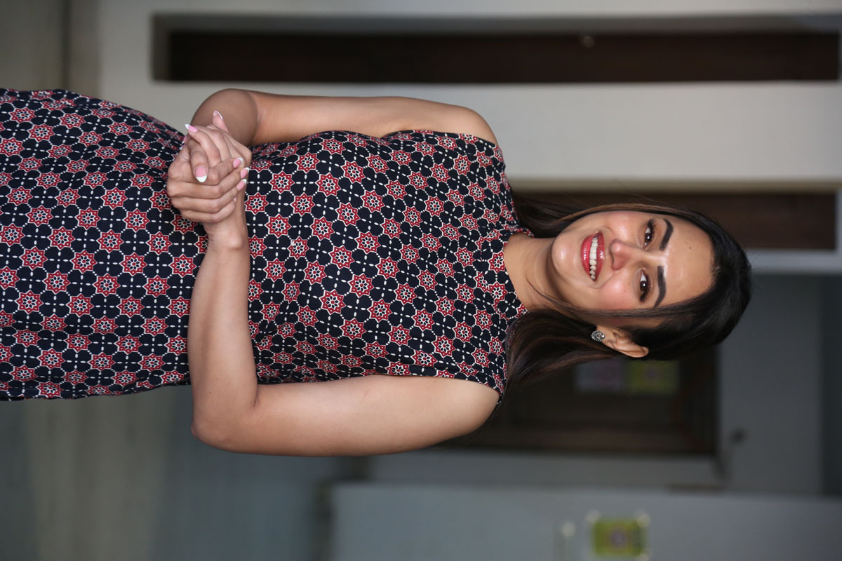 Archana Iyer turning heads with elegant playful look