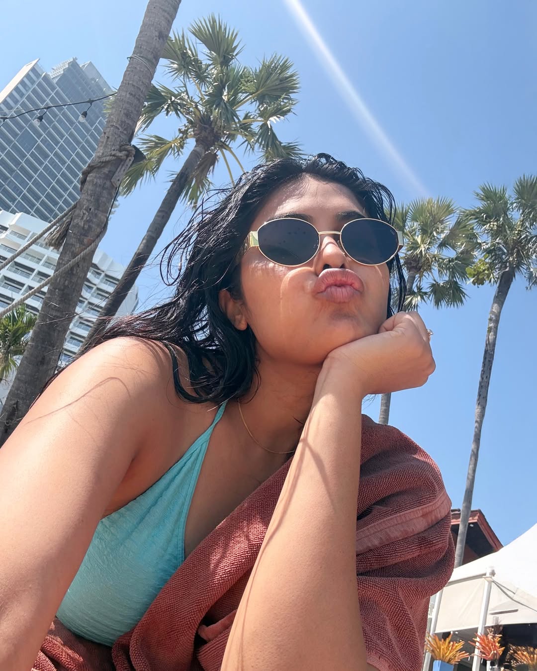 Divi Vadthya bikini photos