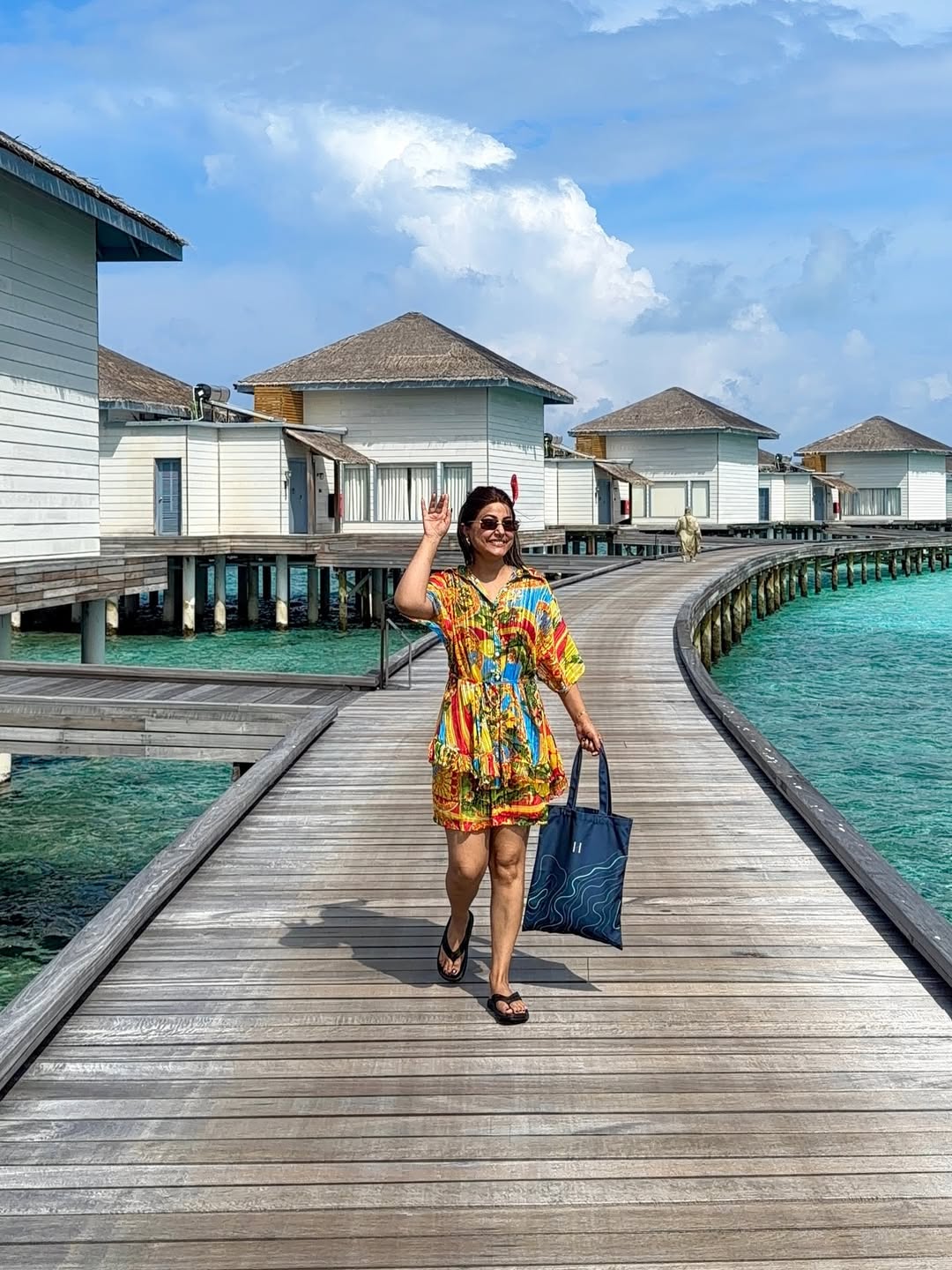 Hina Khan Maldives tour photos