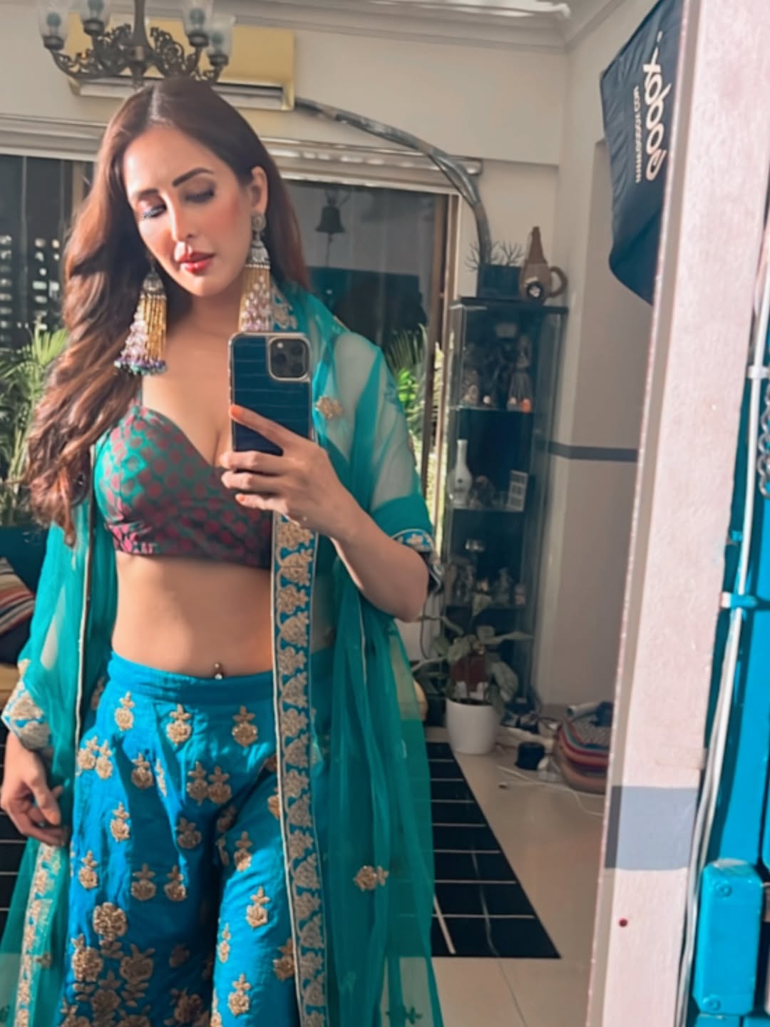 Chahatt Khanna serving royal vibes in chic traditional style