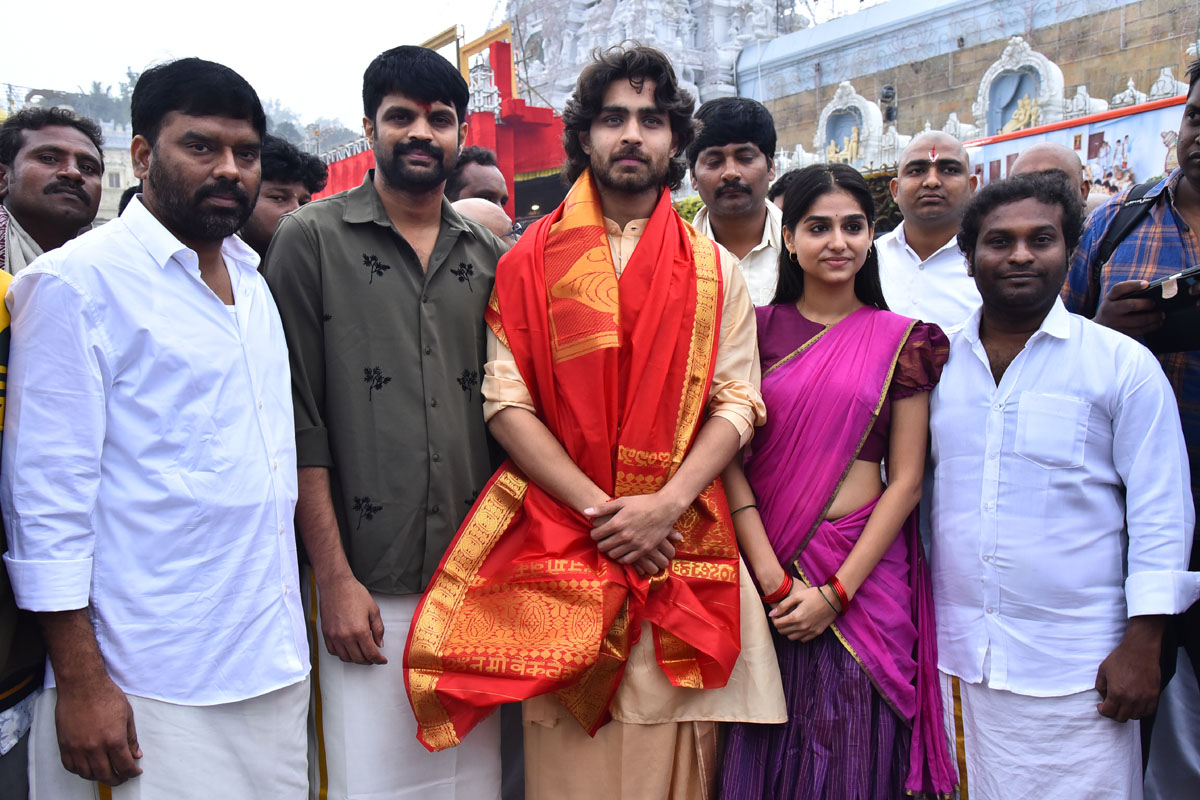 Roshan Meka Tirumala temple visit