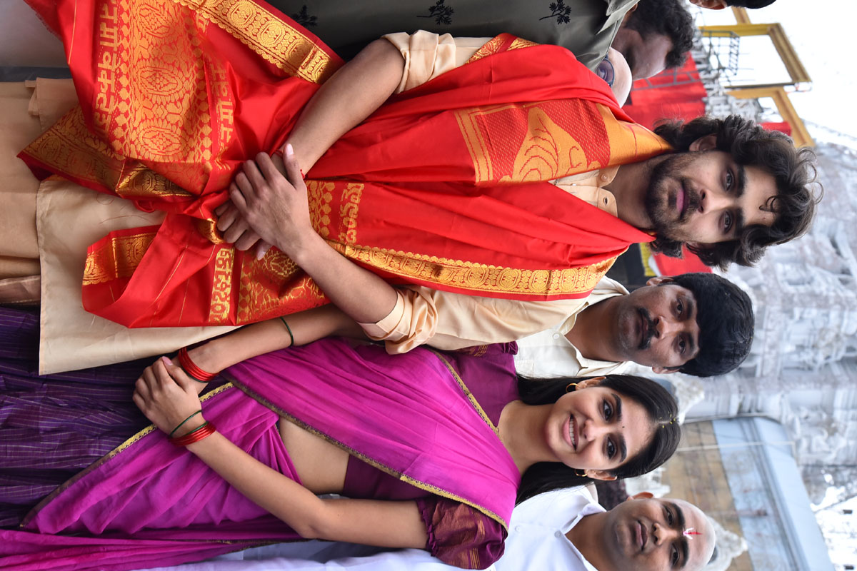 Anaswara Rajan Tirumala darshan