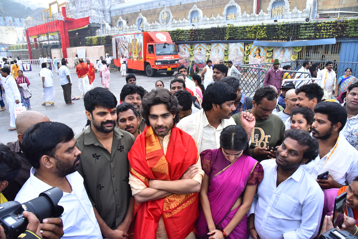 Champion movie Tirumala darshan moment