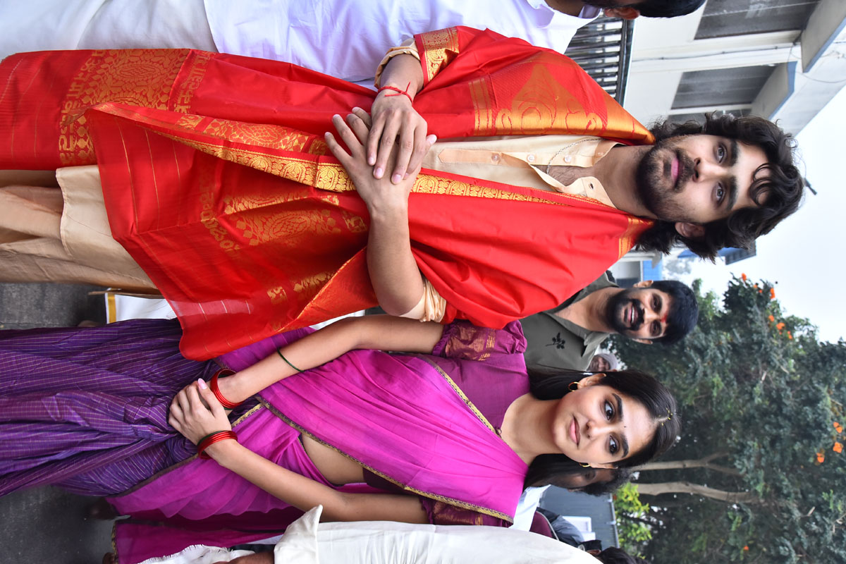 Champion movie spiritual visit Tirumala