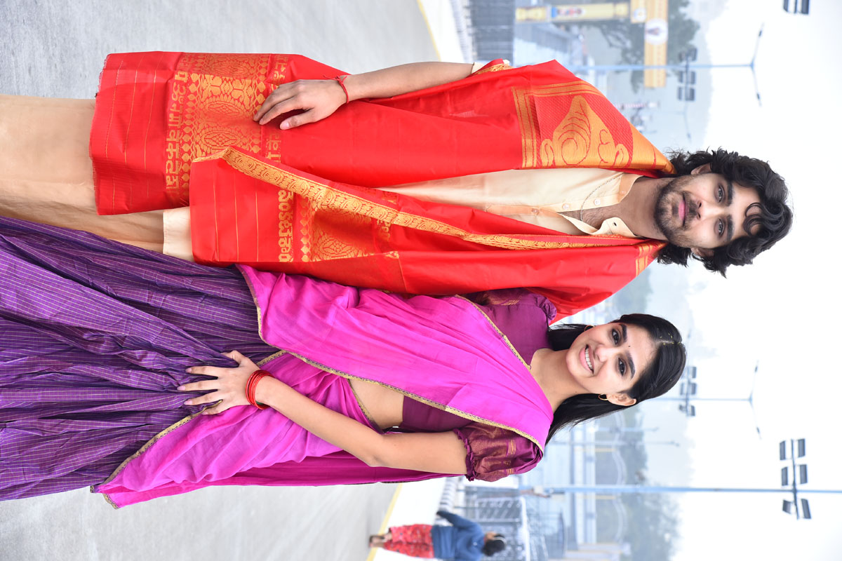 Champion movie team Tirumala blessings