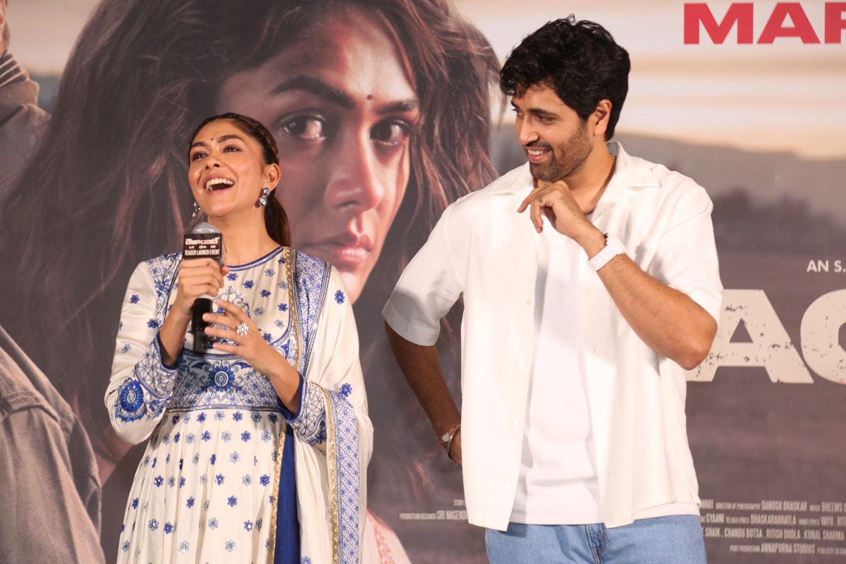 Mrunal Thakur speaking about film experience