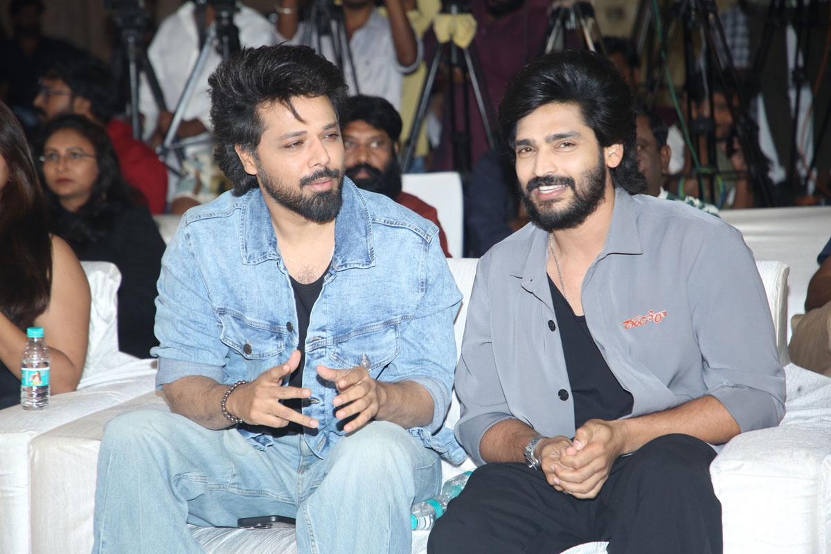Actors Shree Nandu and Ravi Krishna in conversation