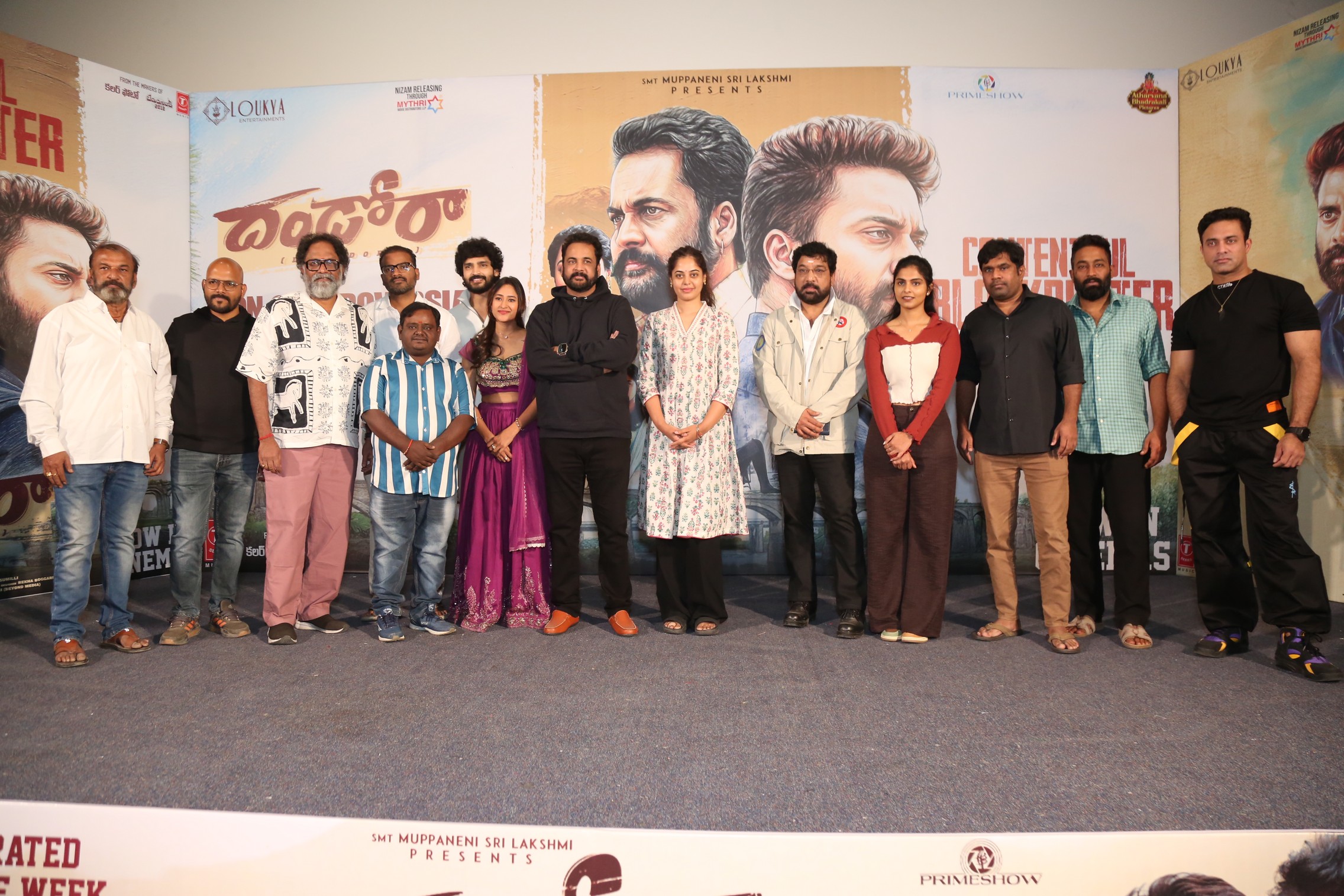 Dhandoraa team united at success event