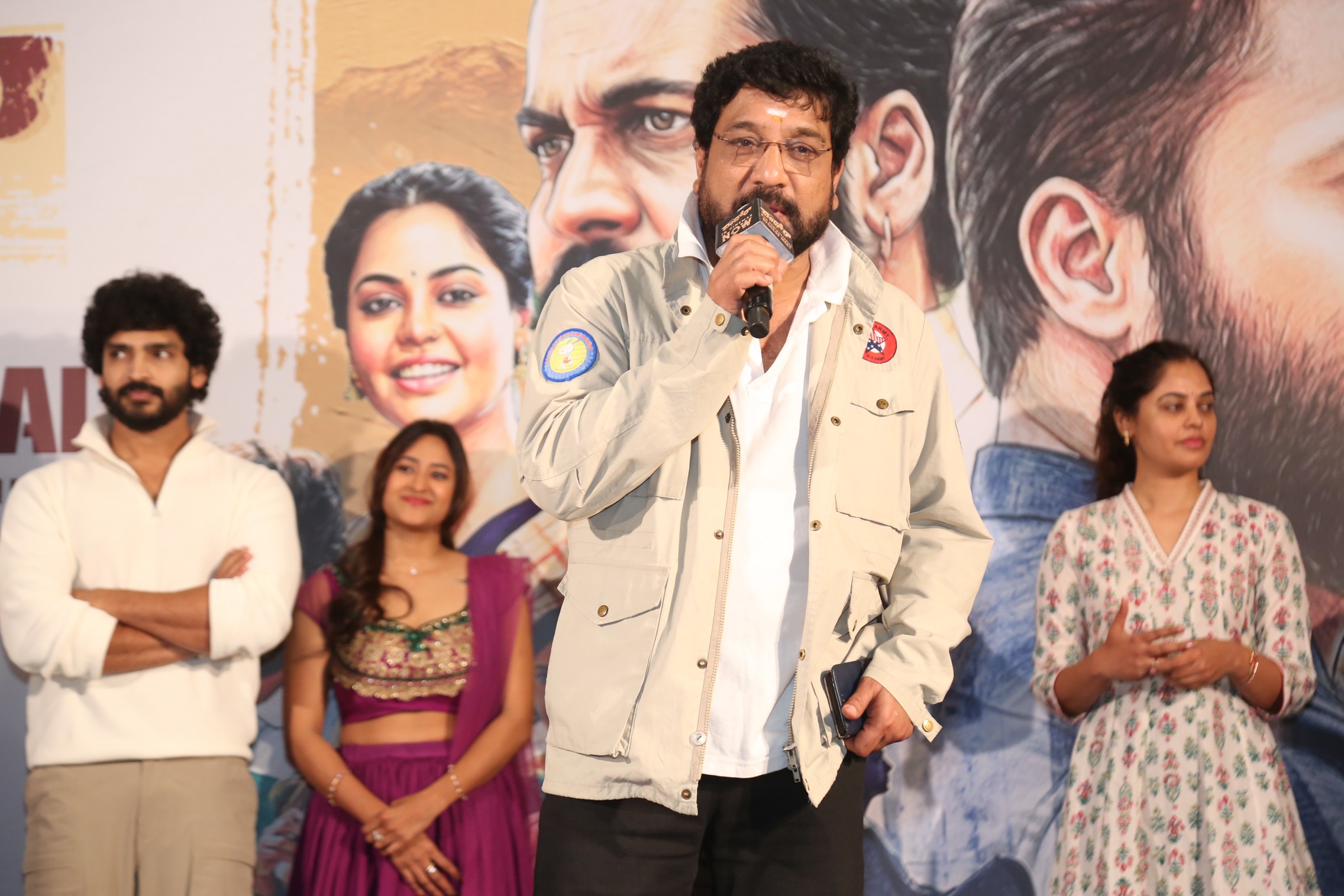 Actor Kamal addressing media at event