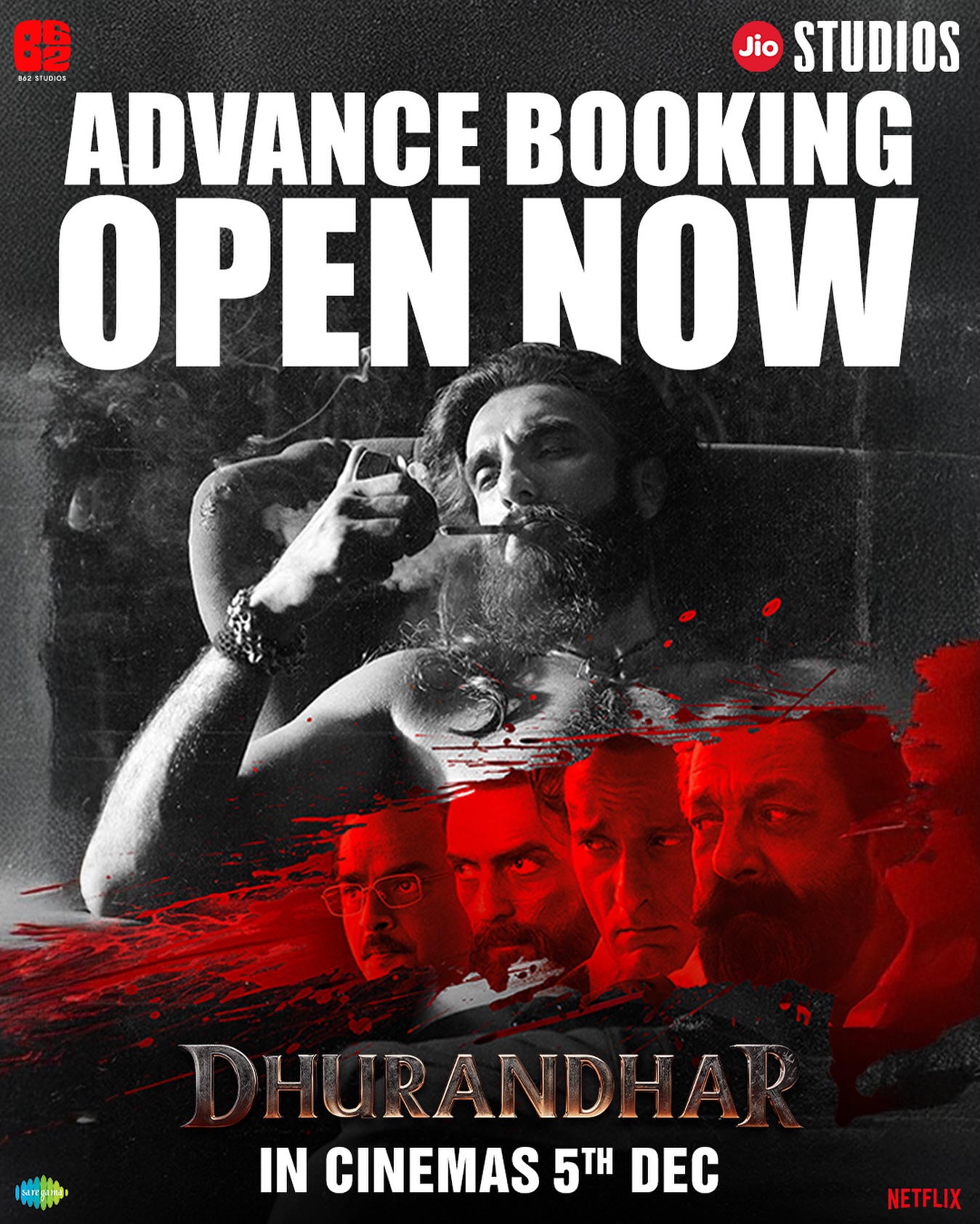 Dhurandhar movie advance booking announcement
