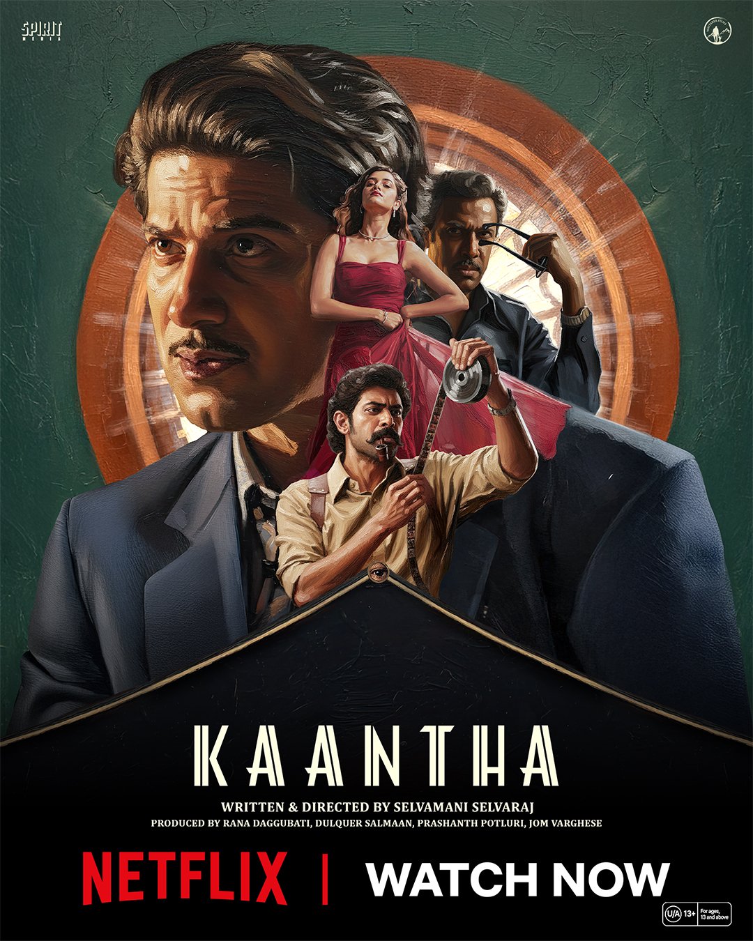 Kaantha Begins Streaming on Netflix in Multiple Languages
