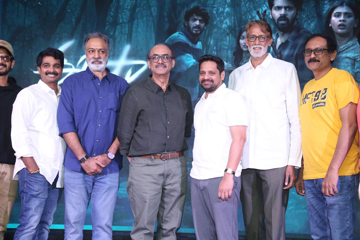 Damodar Prasad Suresh Babu Bunny Vasu Srinivas Manne posing