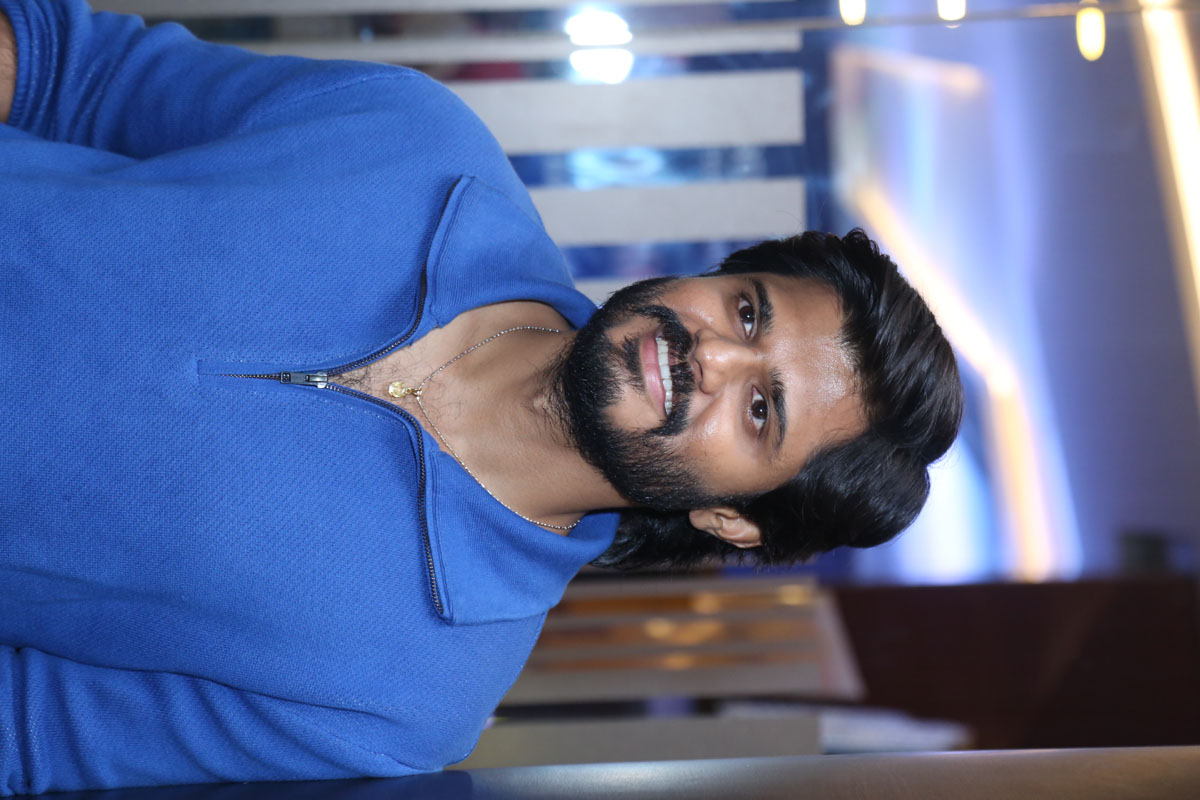 Anand Deverakonda close-up captured at event