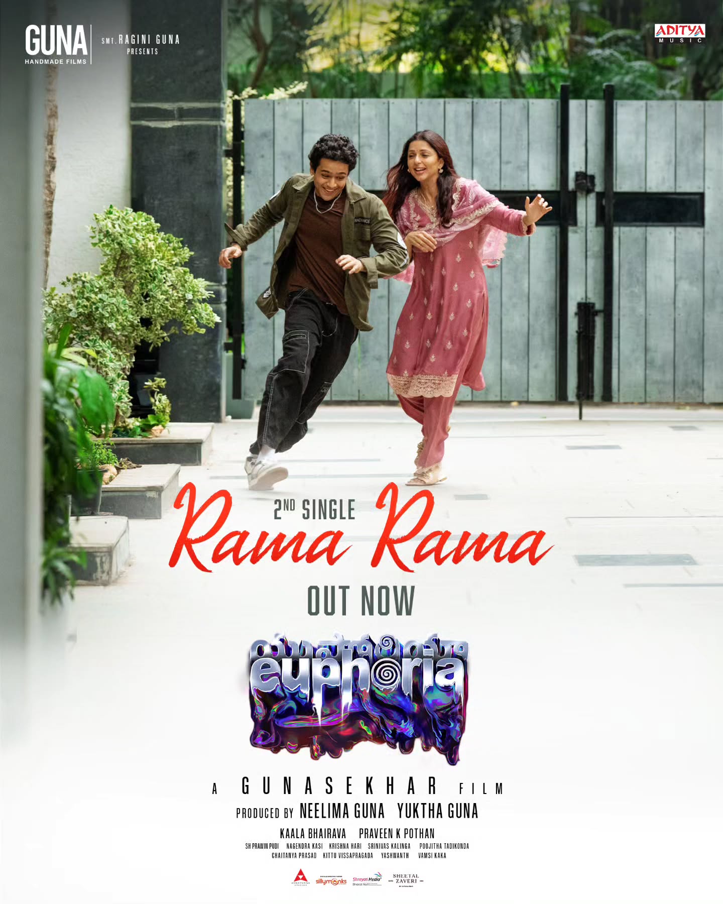 Euphoria second single Rama Rama release poster