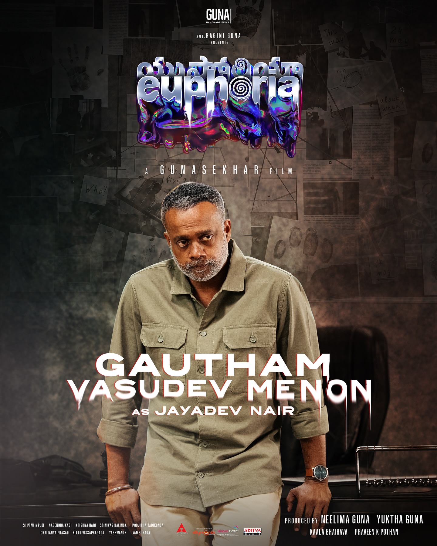 Gautham Vasudev Menon as Jayadev Nair in Euphoria