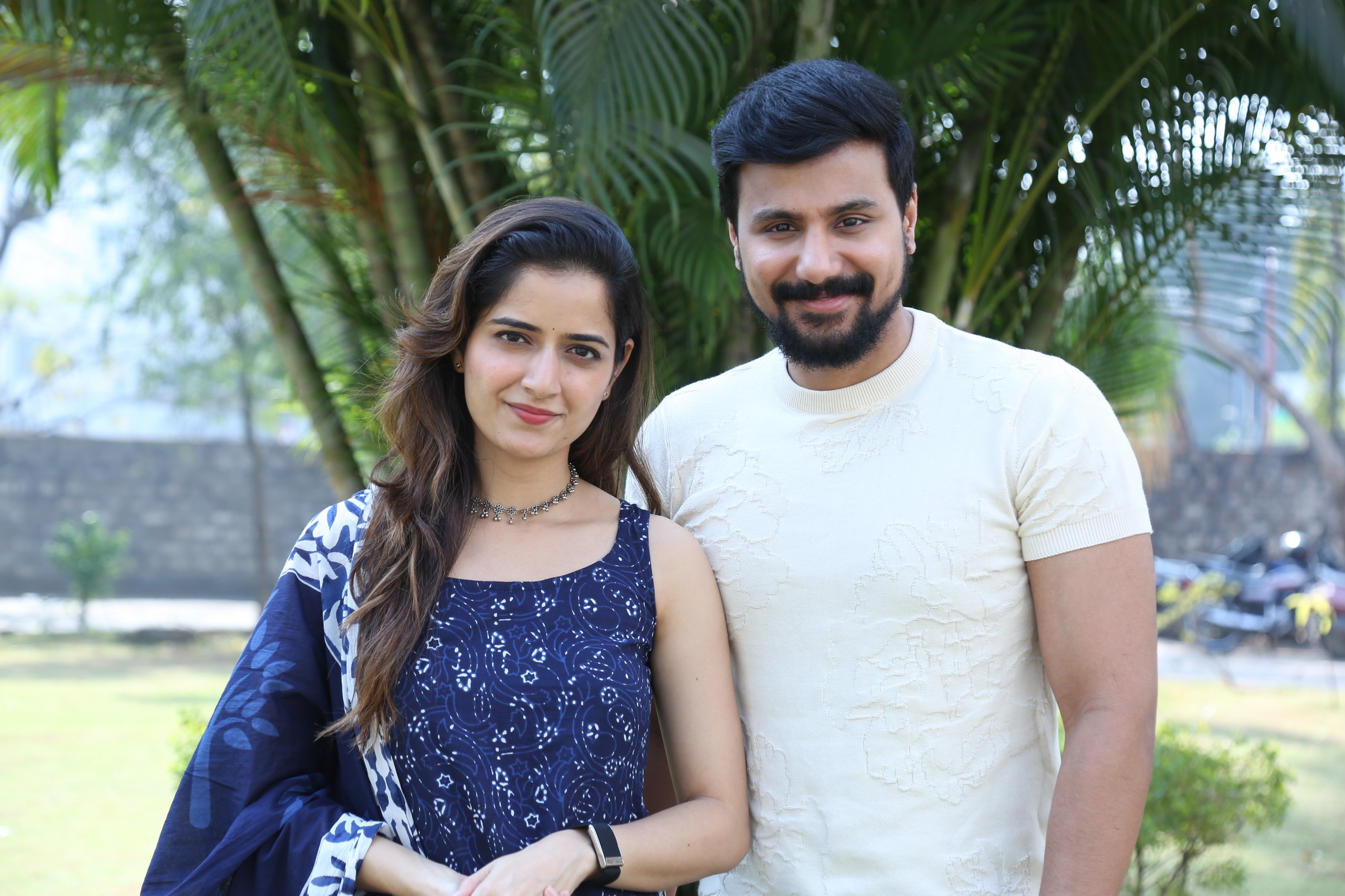 Gatha Vaibhava lead actors press meet