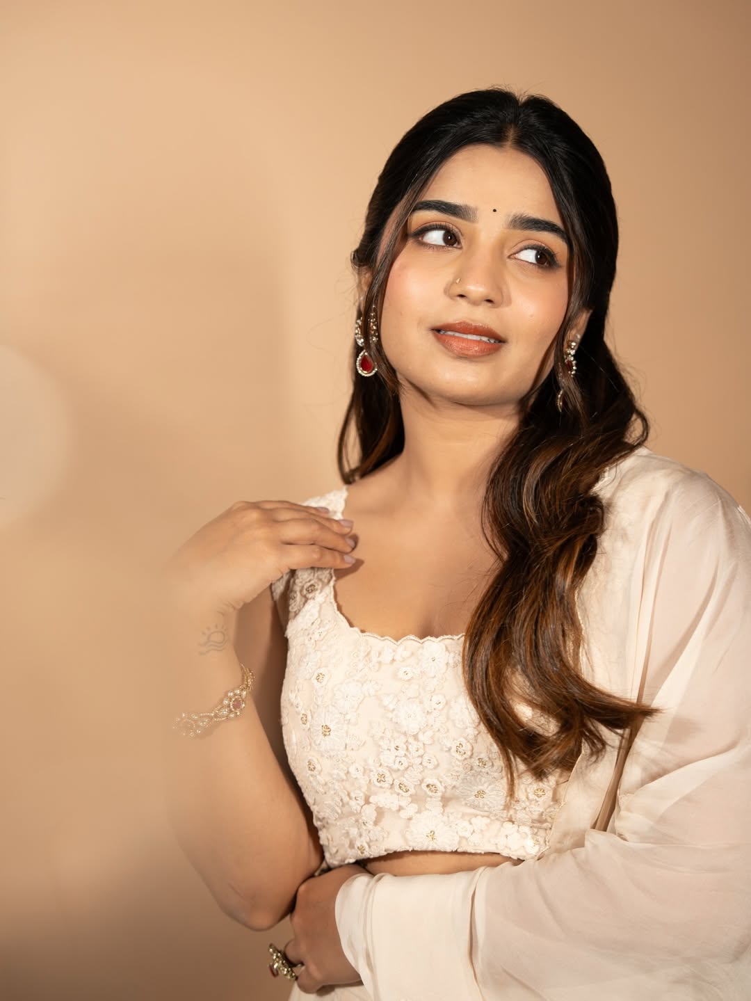 Gouri G Kishan stunning with elegant charming style