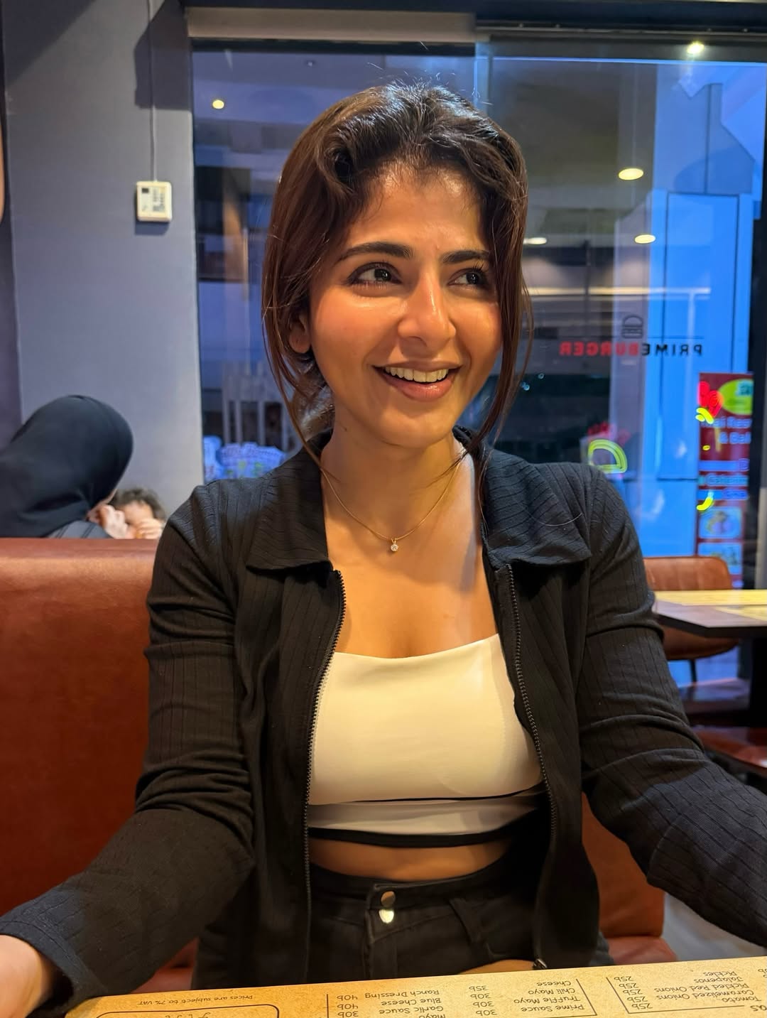 Iswarya Menon serving charm with effortless style