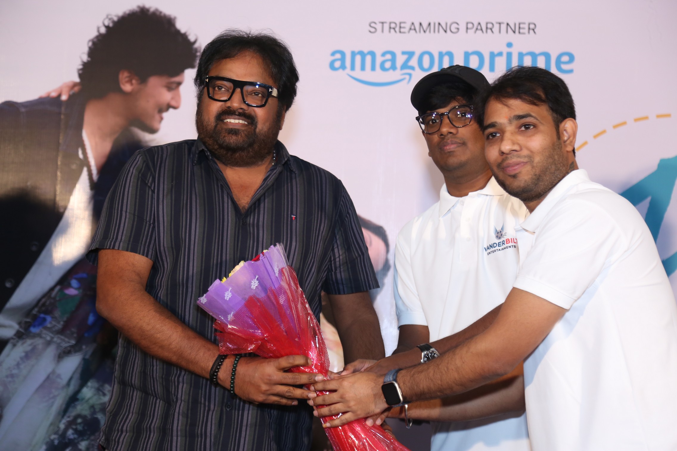 cheerful expressions during the event