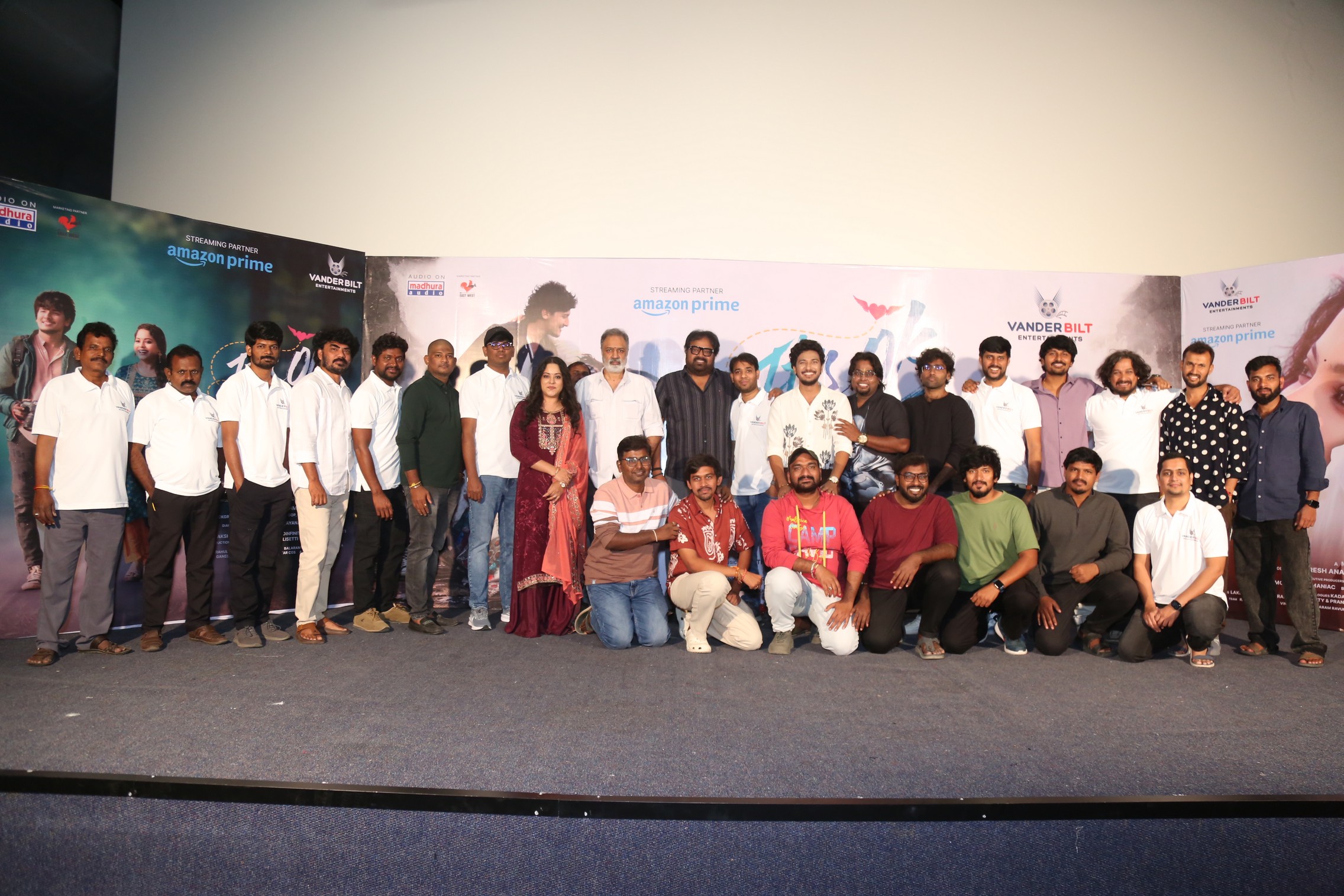 stylish appearance at the event