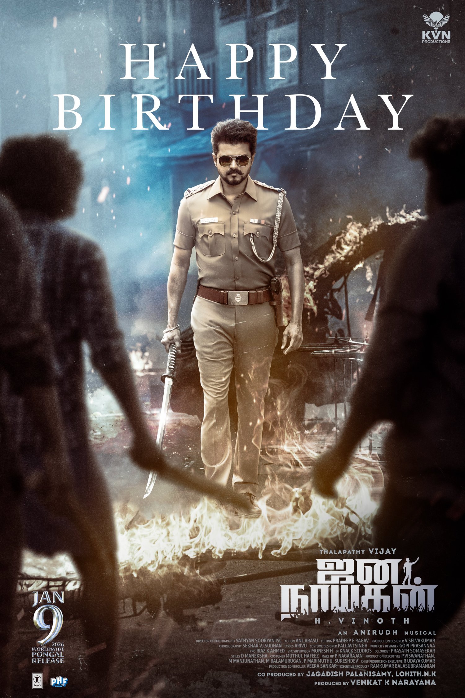 Jana Nayagan The First Roar Vijay birthday release