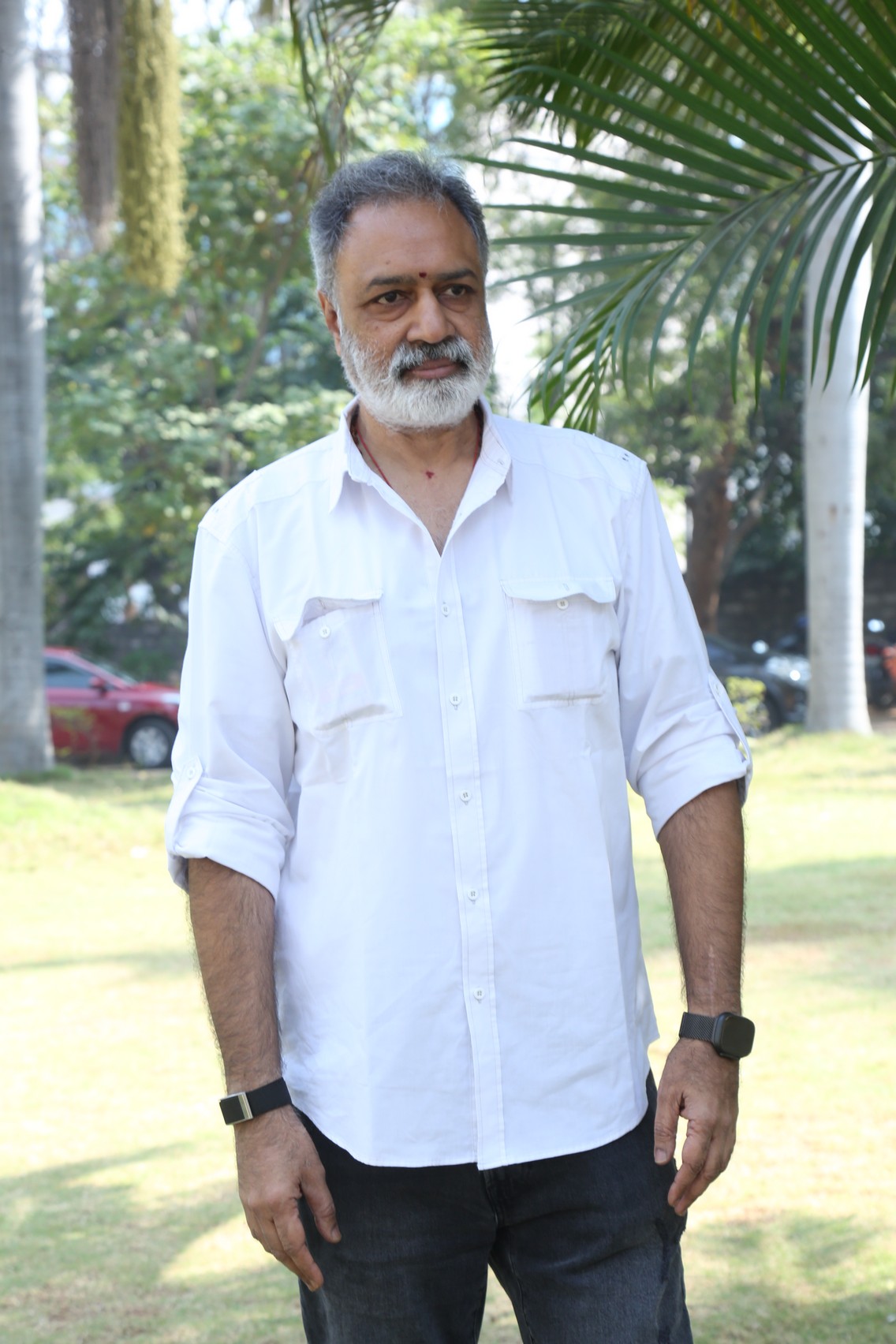 K. L. Damodar Prasad classic style photoshoot