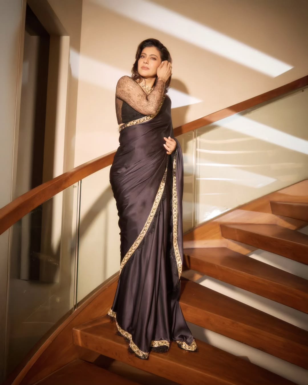 A Modern Twist: The Lace-Detail Blouse