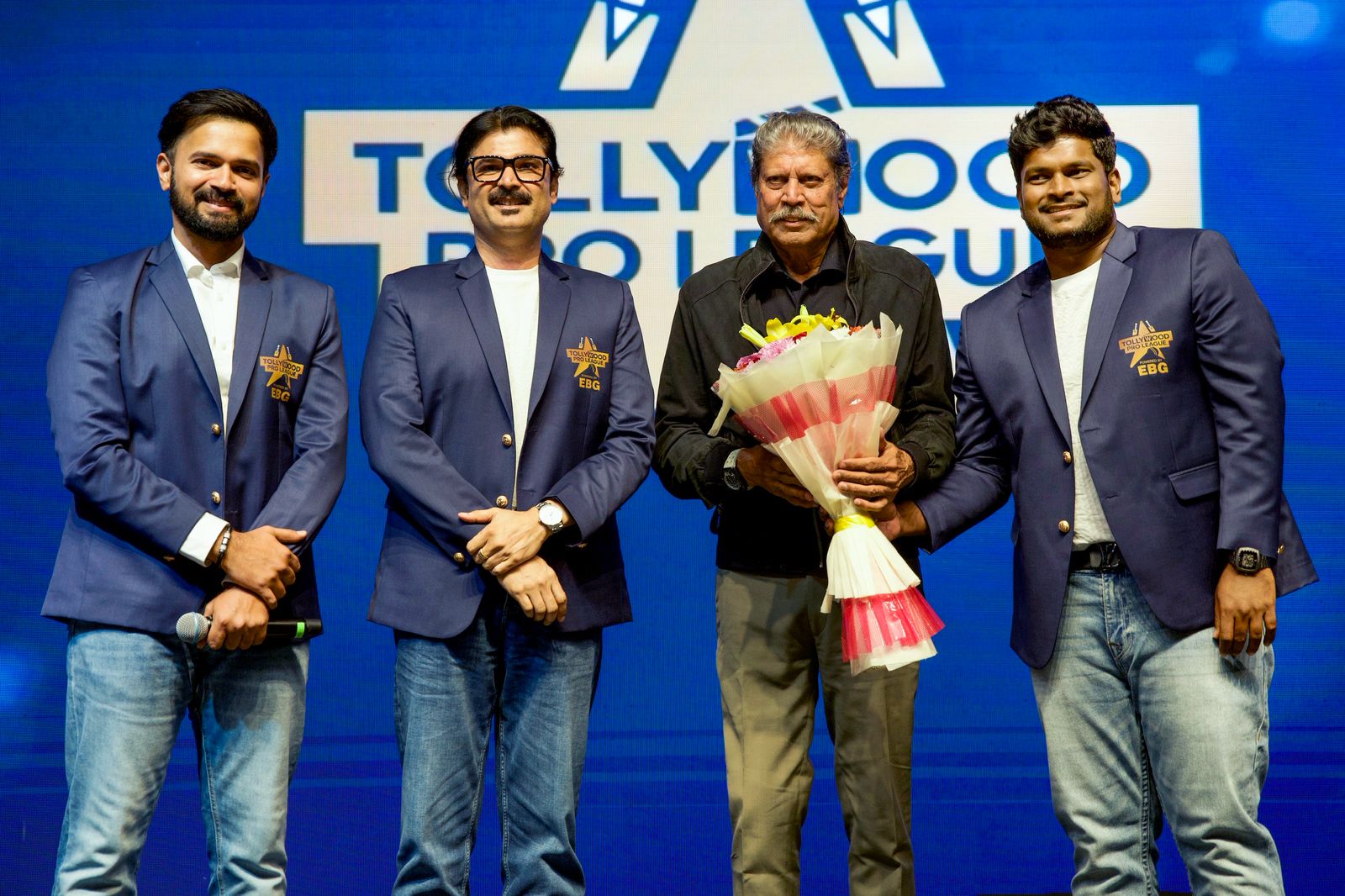 Kapil Dev at Tollywood Pro League launch