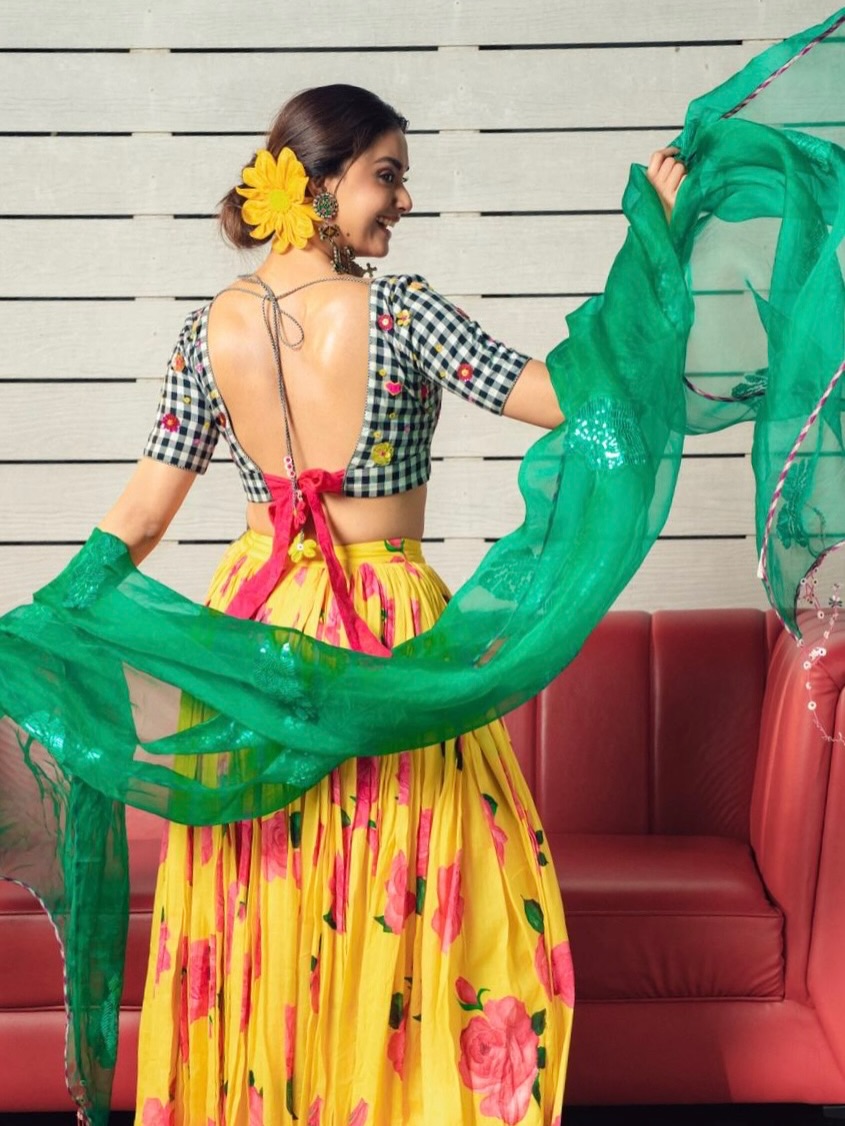 Keerthy Suresh blooming bright in playful floral fashion