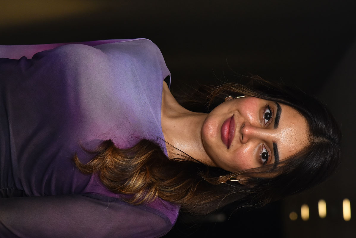 Kushitha Kallapu radiating chic confidence in vibrant style