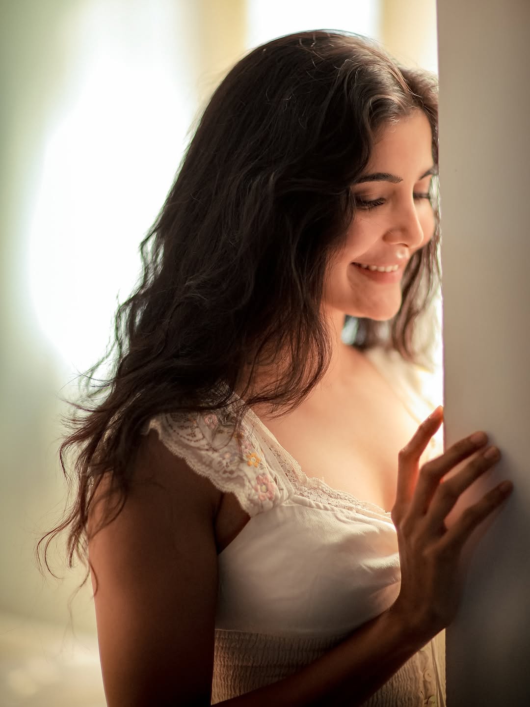 Madhuri Jain radiant smile brightening every stylish moment