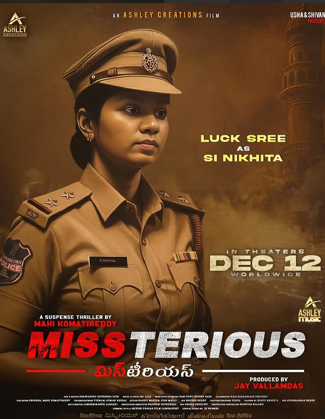 Luck Sree as SI Nikitha character still