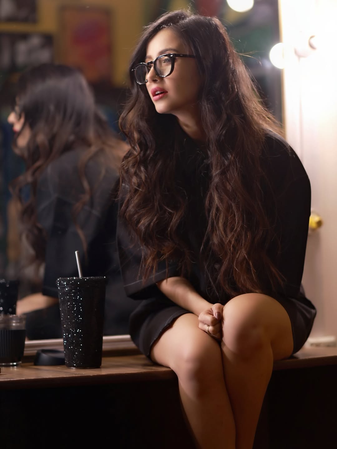 Monami Ghosh flaunting effortless chic with geek charm