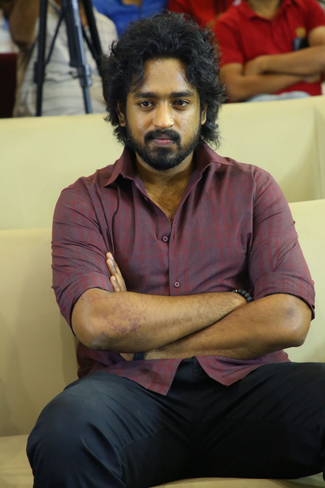 Roshan Kanakala seated candid moment