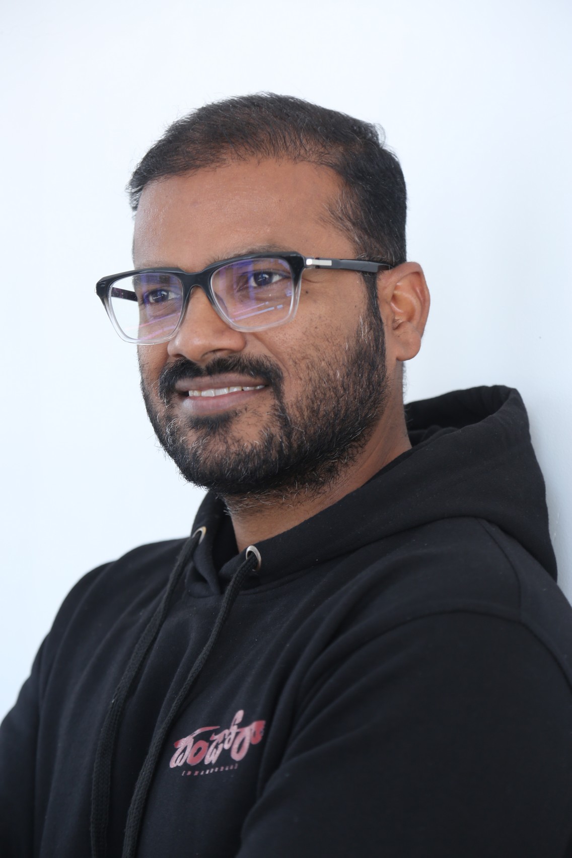 Muralikanth Devasoth confident casual director look