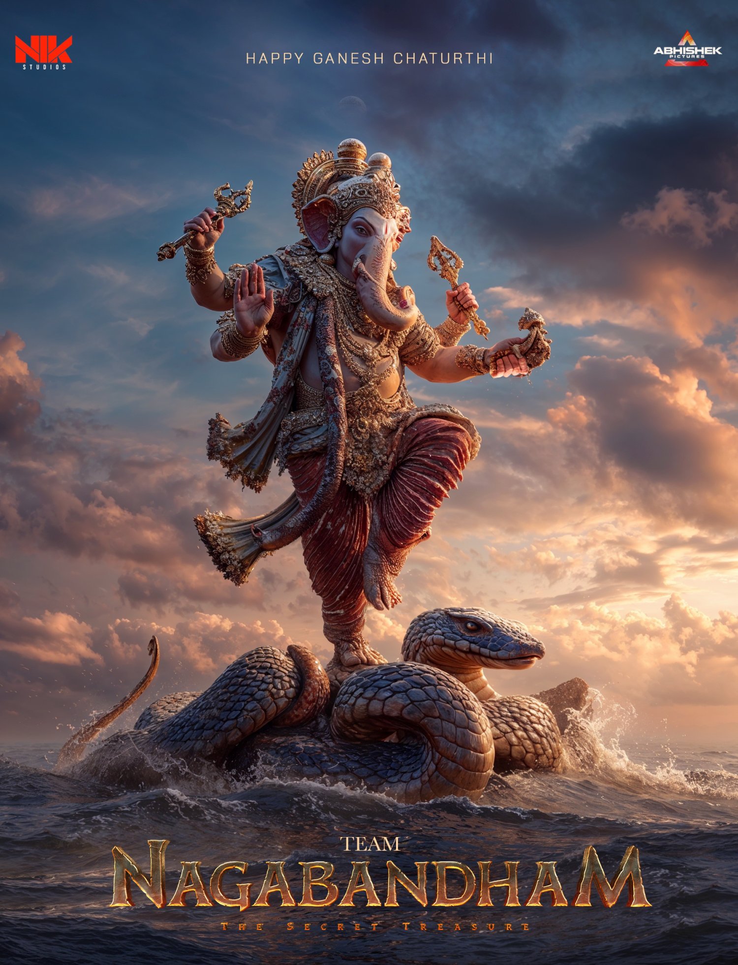 Nagabandham team Ganesh Chaturthi celebration