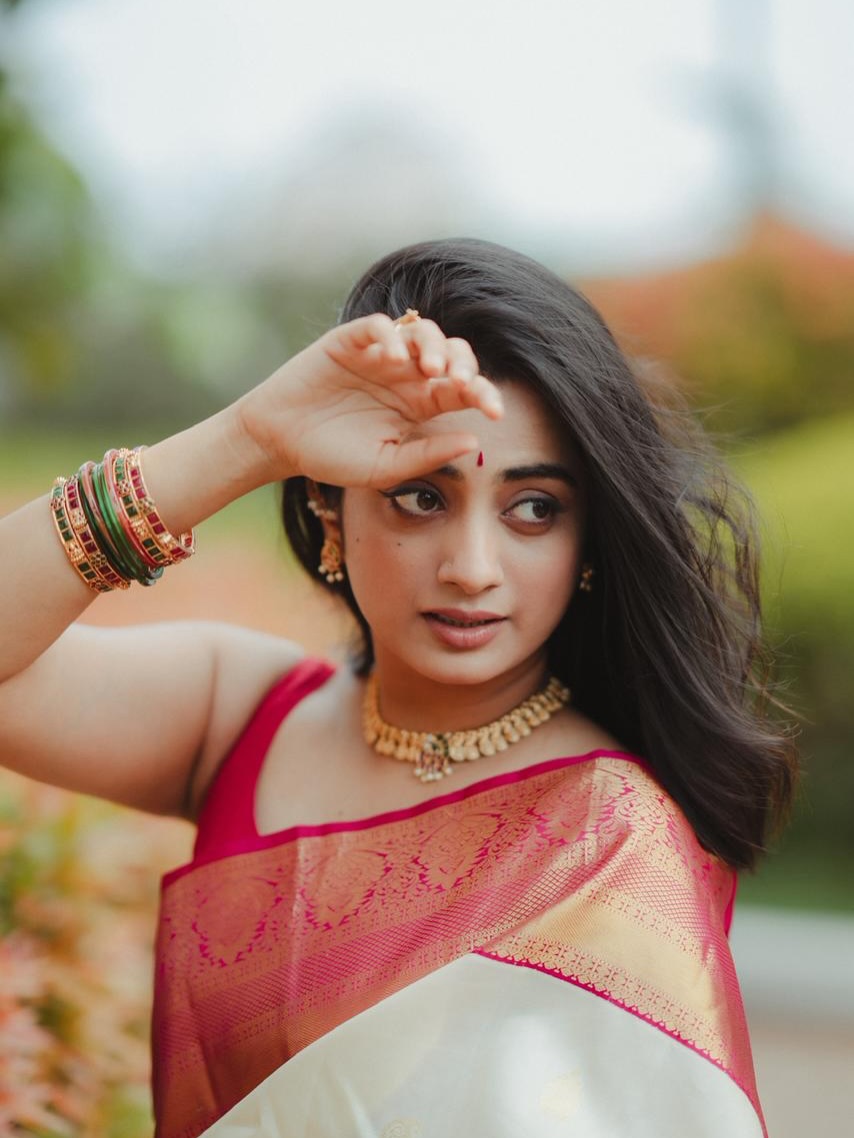 Namitha Pramod blending tradition and style with elegance