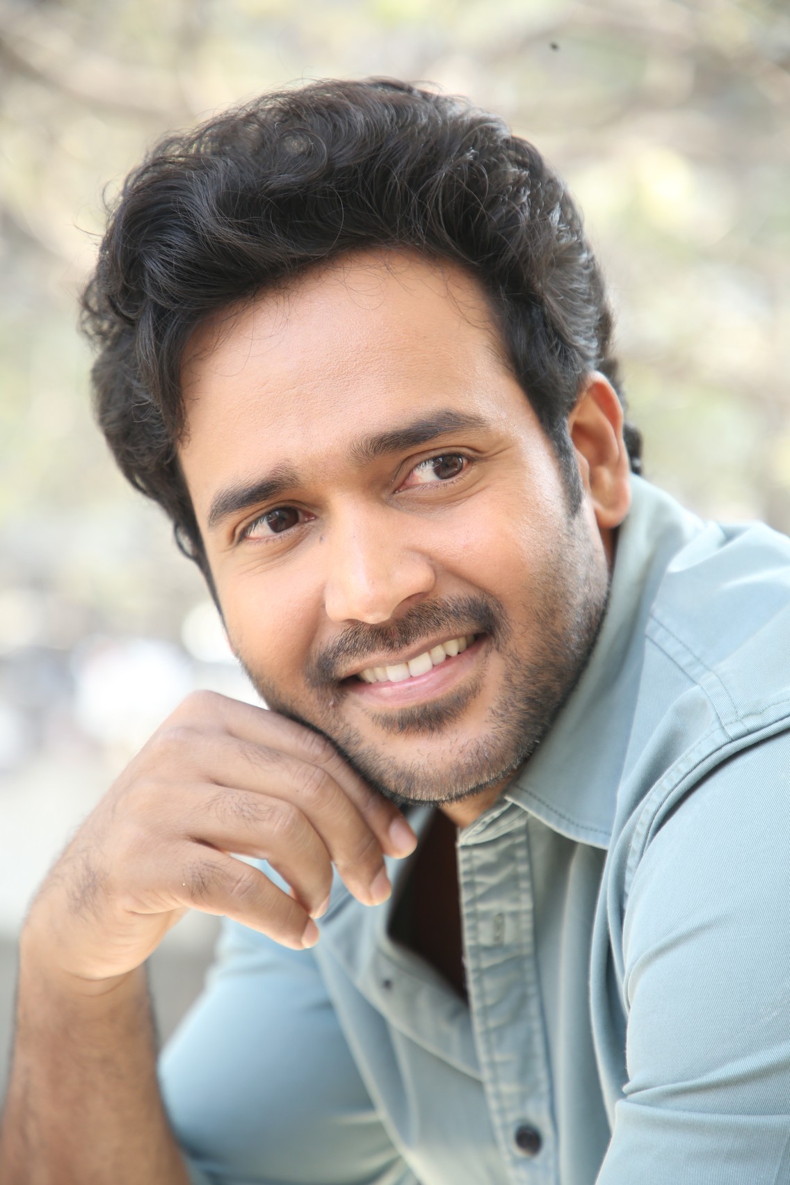 Naresh Agastya blending modern style with confident smile