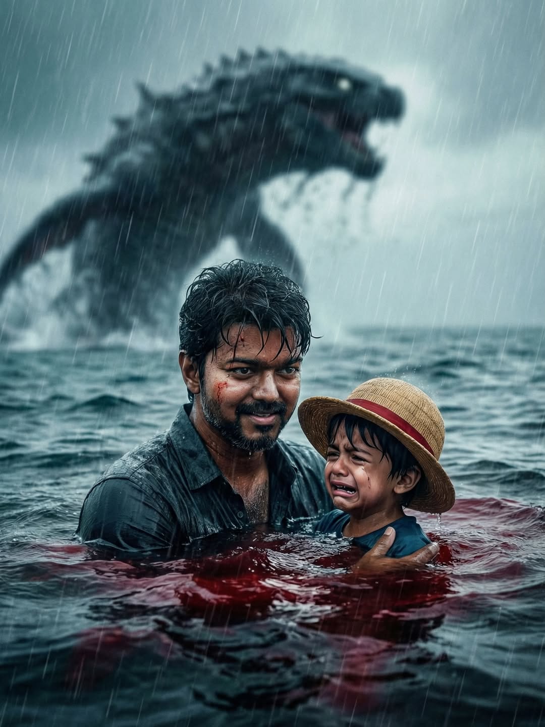 Netizen Who Created AI Photos as If Vijay And Vijay Sethupathi Acted In One Piece: The Red Emperor