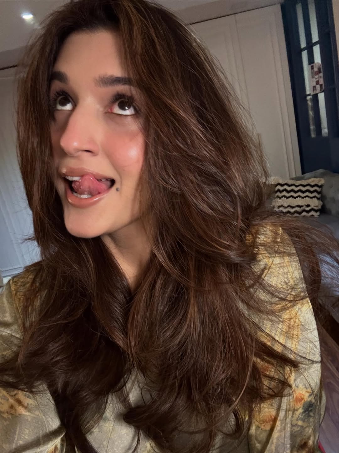 Nidhi Shah chic outfit with mischievous flair