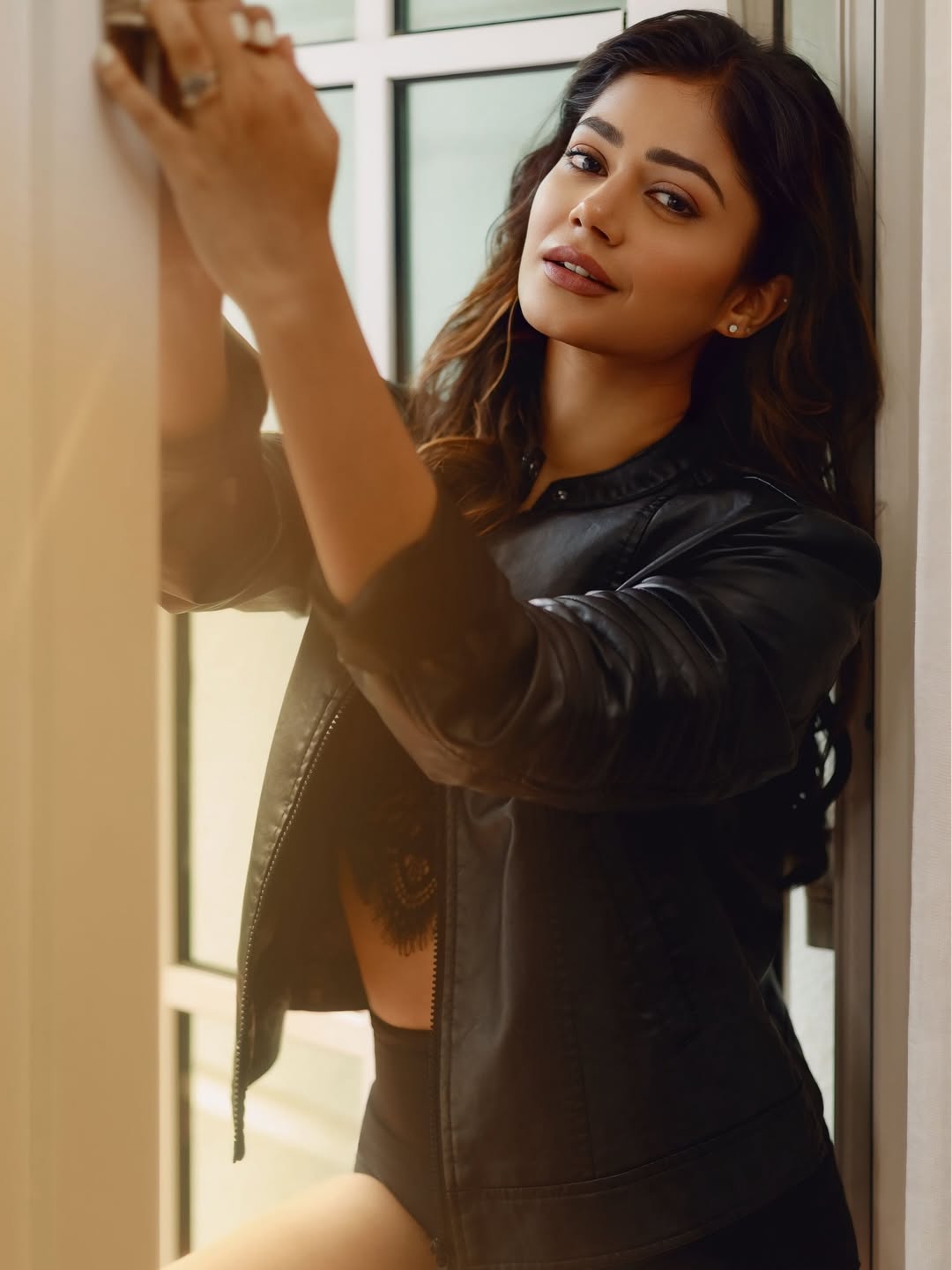 Payal Radhakrishna serving looks with playful mischief