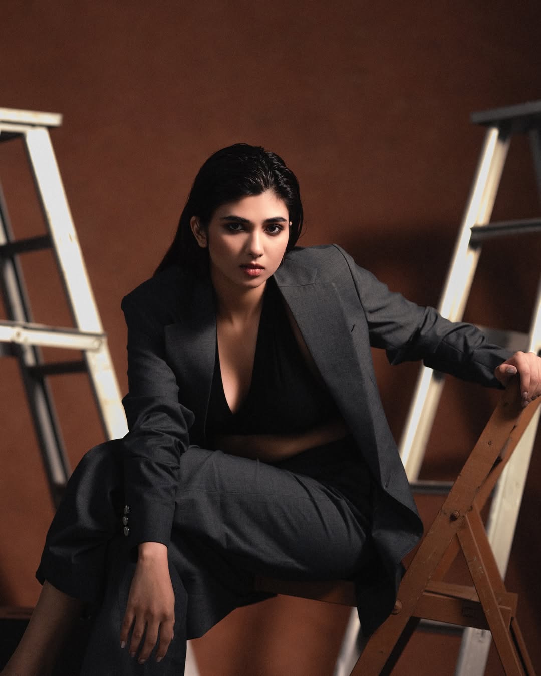 Pragya Nagra stuns in sleek power suit look