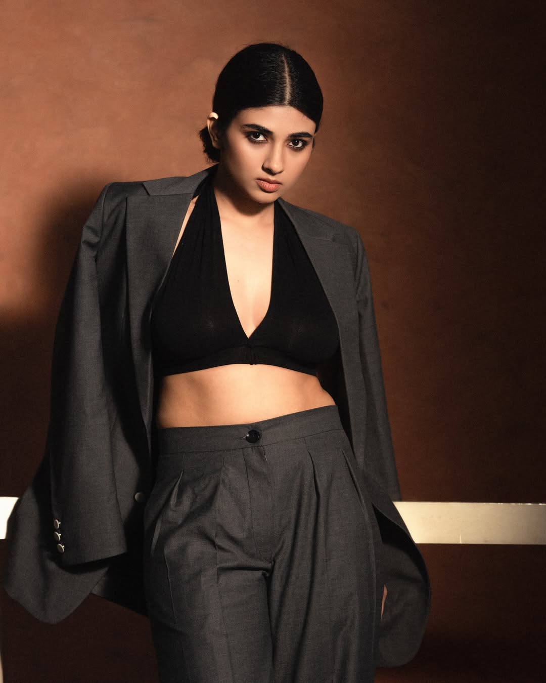 Pragya Nagra rocks bold crop top power suit