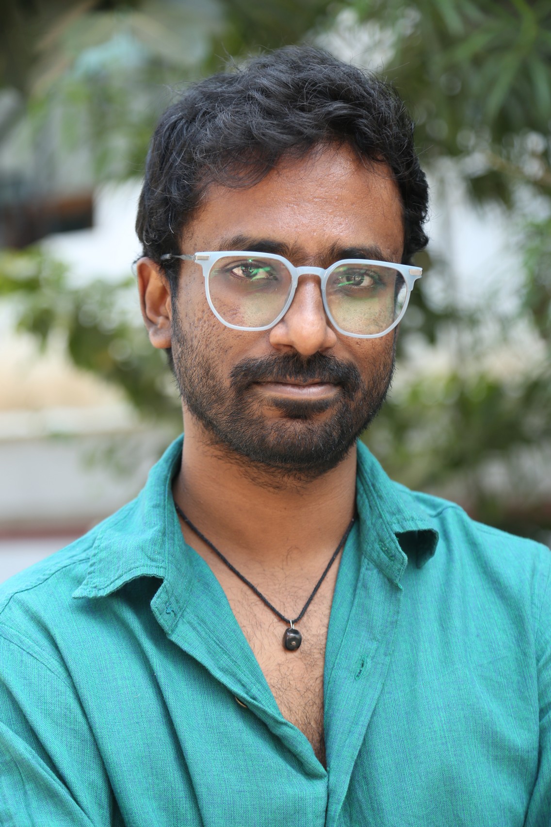 Praneeth Prattipati intellectual style with modern eyewear