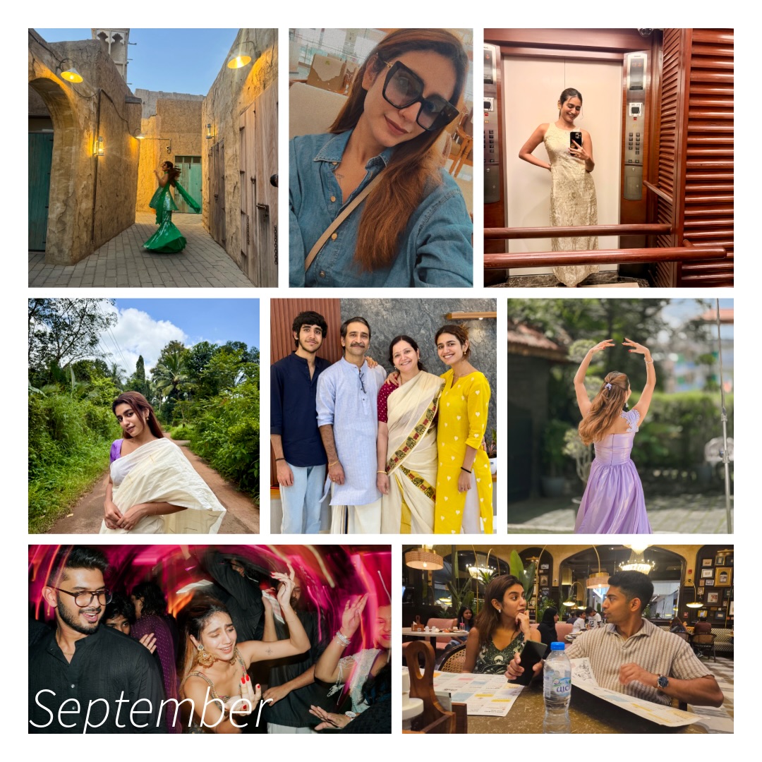 Priya Varrier 2025 Year pics