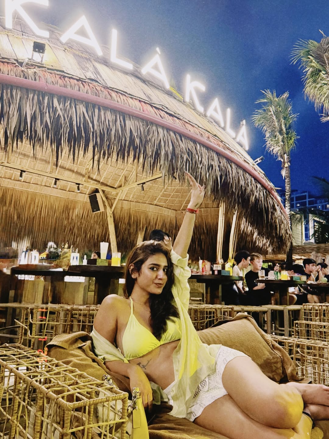 Priya Varrier beach pics