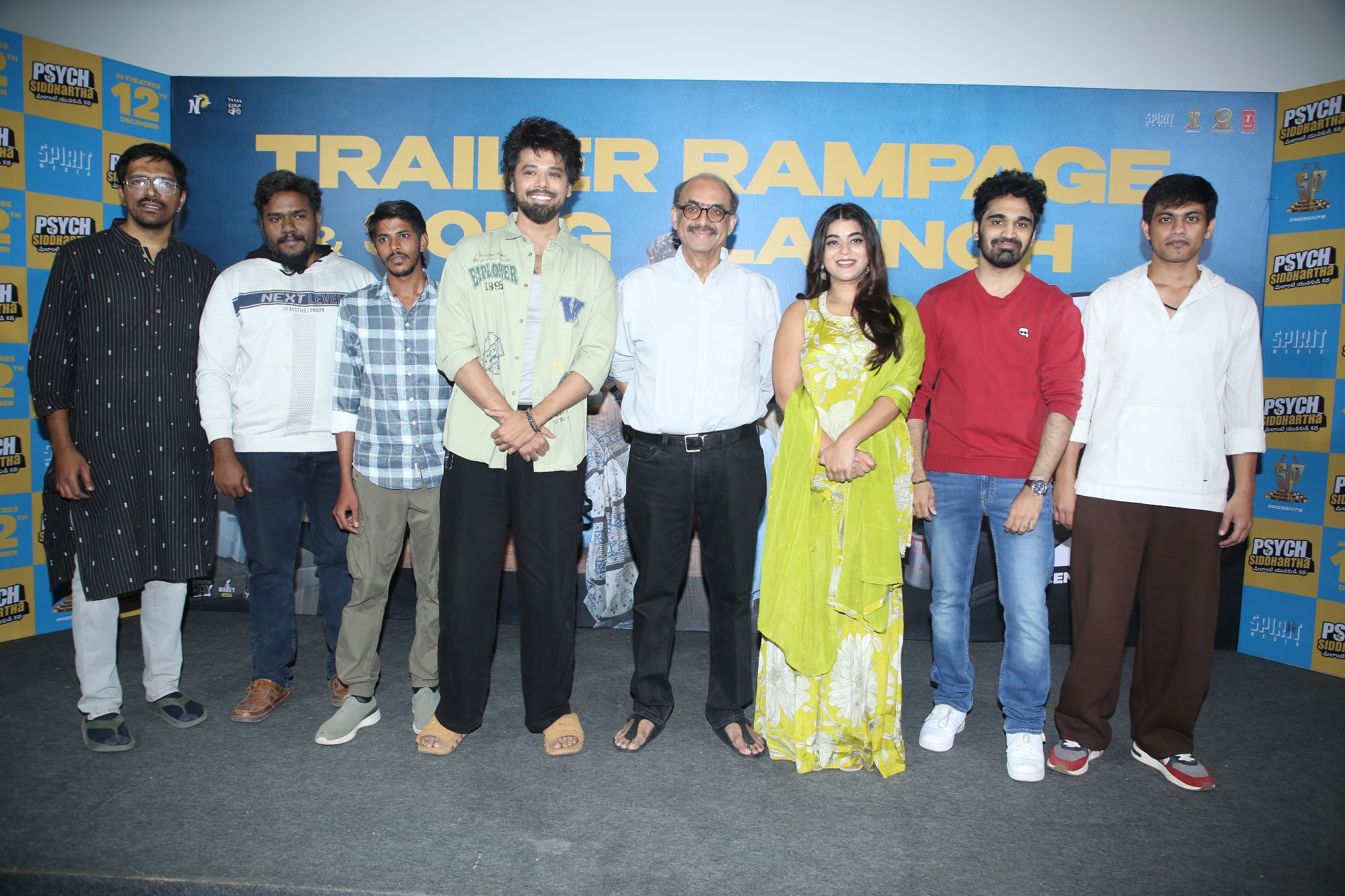 Psych Siddhartha team posing together for media