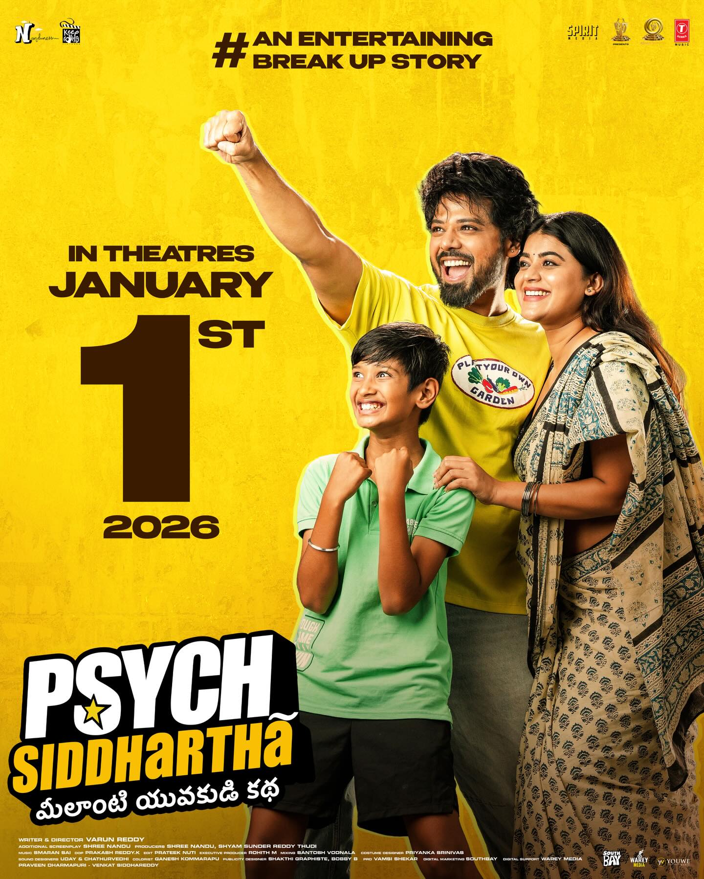 Psych Siddhartha theatrical release January 1