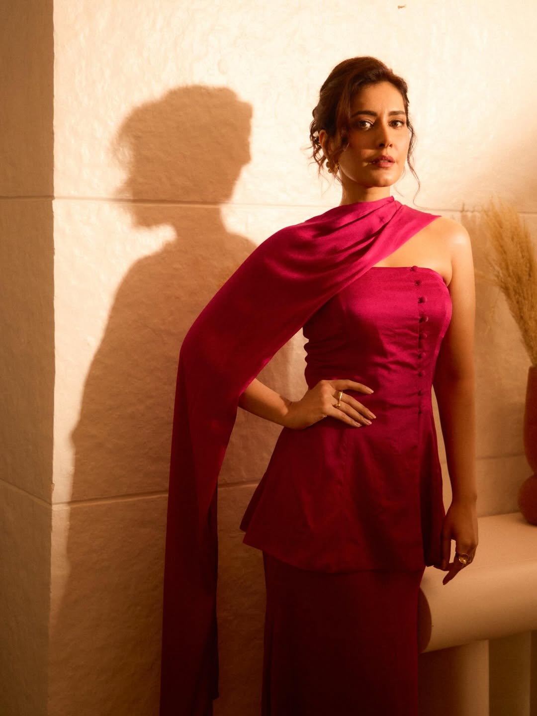 Raashii Khanna rocking bold dress with confident charm